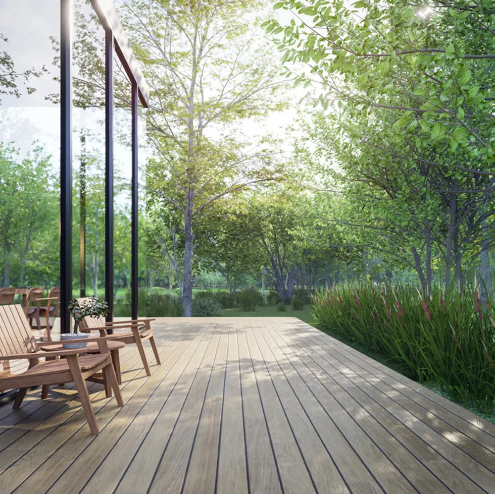 The serenity gardens at Tierra